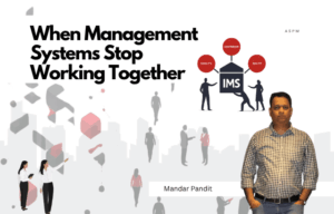 Mandar Pandit — Business Systems Architect Specializing in turning fragmented compliance systems into a single performance architecture.